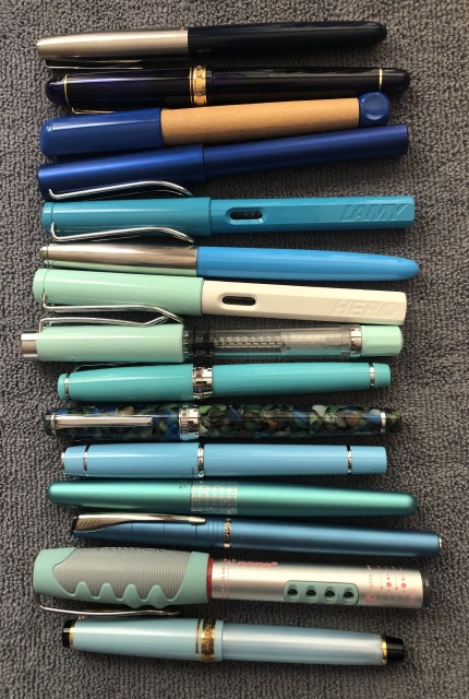 Blue Pen Club- Show Me Your Blue Pens! - Page 15 - Fountain & Dip Pens ...